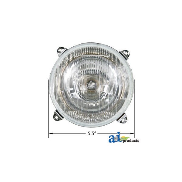 Headlight (RH) 4.7" x6.4" x6.2"